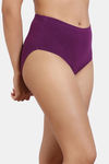 Zivame High Rise Full Coverage Hipster Panty (Pack of 3) - Multicolor — thumbnail 8